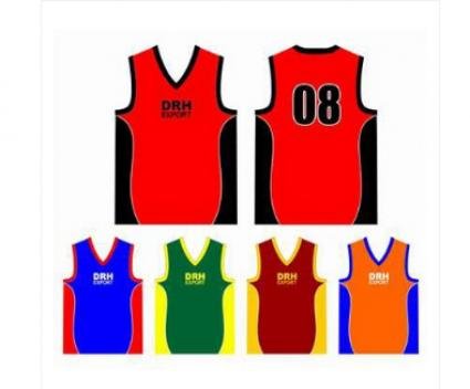 CUSTOM MADE BASKETBALL SINGLETS